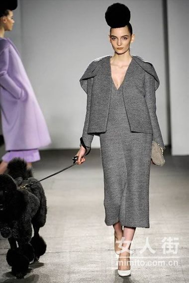 Isaac Mizrahi 2011秋冬秀场雍容华贵